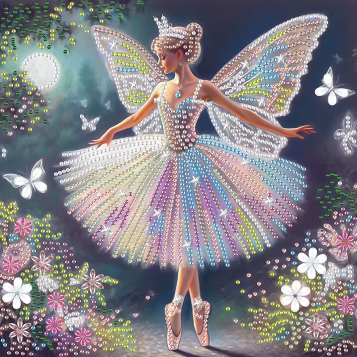 Embroidery Embellishments - Butterfly Fairy Pattern Series Special Shape
