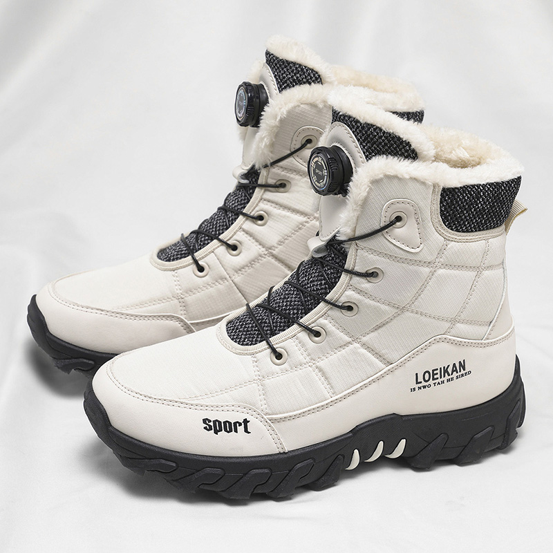 Guipure Lace Panel - 2025 Winter New Style High-Top Men's