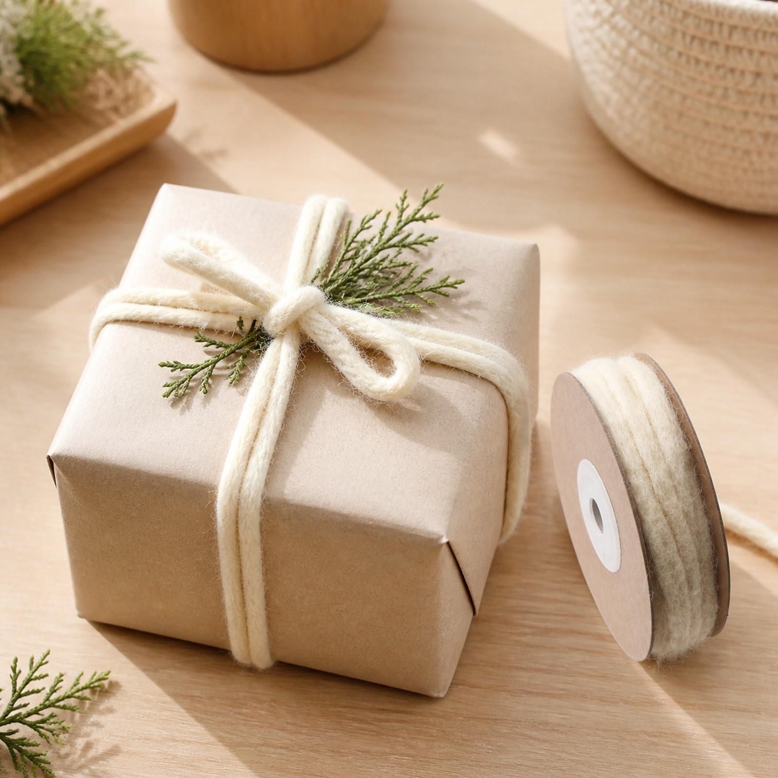 Cord Trim Twisted - Pure Wool Felt Ribbon Round Cord
