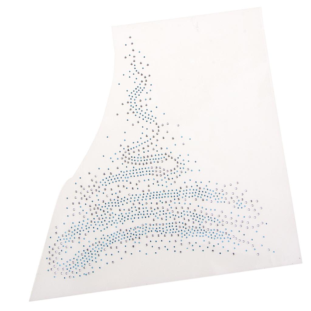 Hotfix Rhinestone Sheet - Glitter Rhinestone Hotfix Iron on Patch