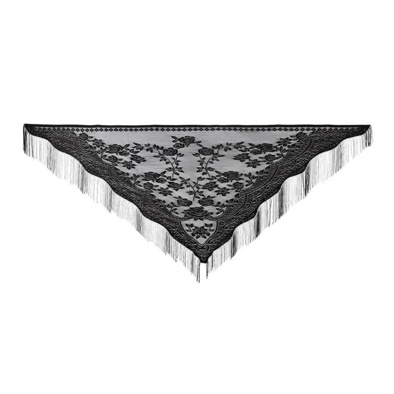 Tassel Fringe Trim - 652F All Matching Lace Shawl Wrap