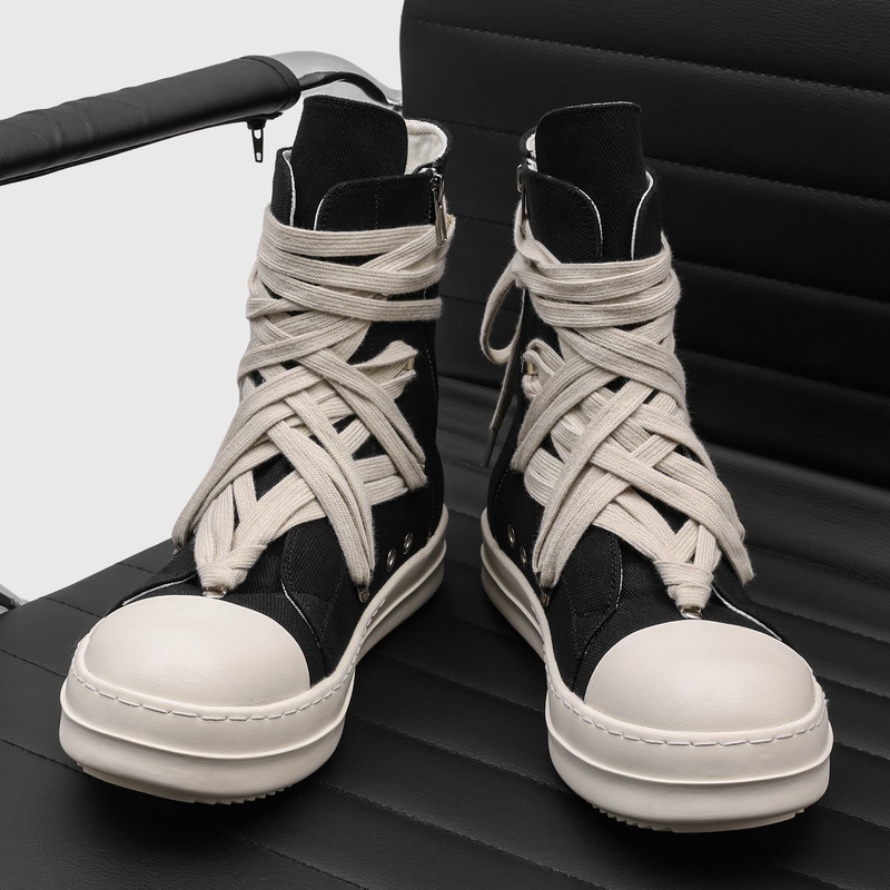 High Quality Men's High Top Ca - огляд і ціна Guipure Lace Panel