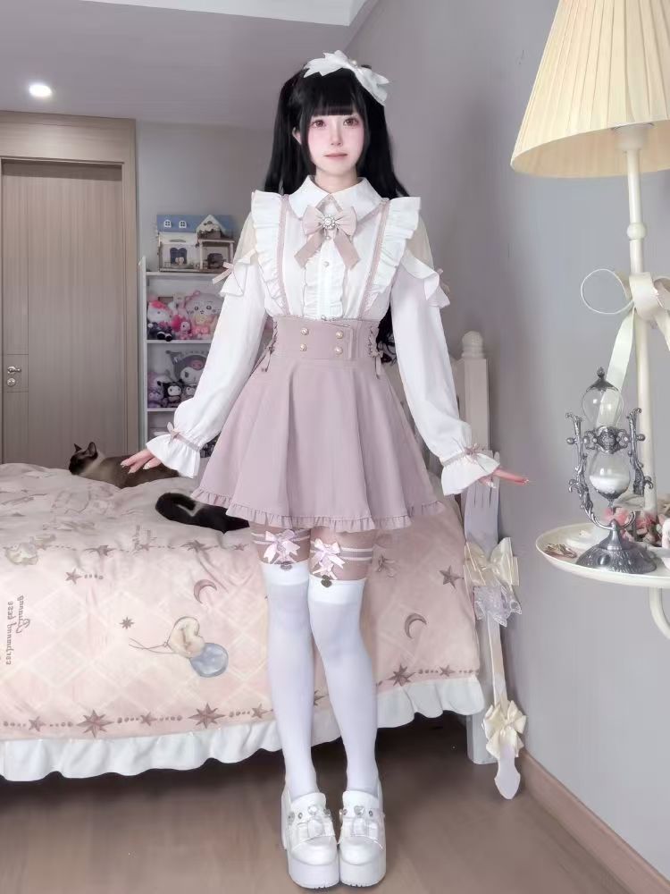 Japanese Sweet Lolita 2 Piece  - огляд і ціна Elastic Lace Trim