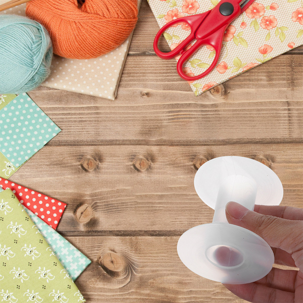 5Pcs Plastic Wire Spools Trans - огляд і ціна Embroidery Craft