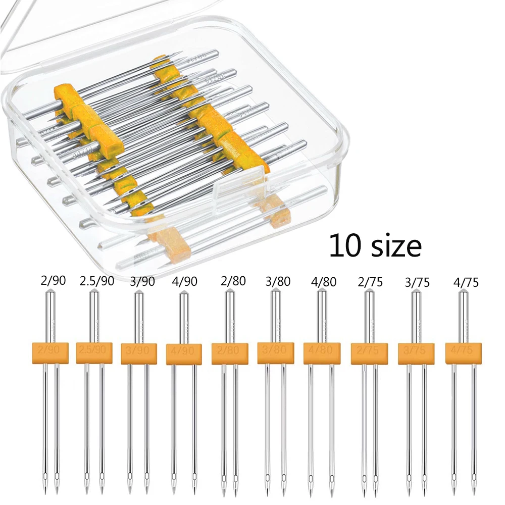 10PCS Sewing Machine Twin Need - огляд і ціна Craft Embellishment Storage