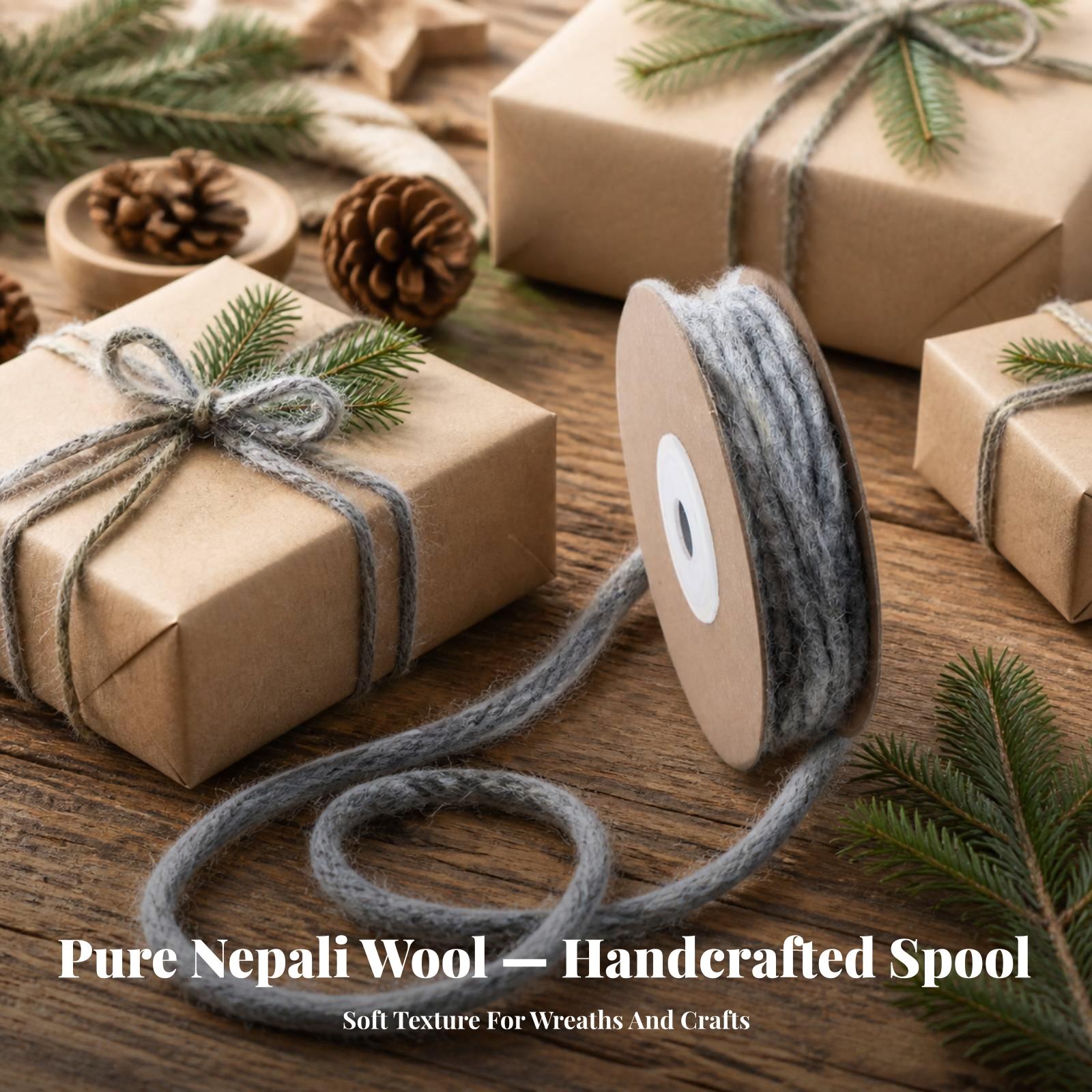 Pure Wool Felt Ribbon Round Co - огляд і ціна Cord Trim Twisted