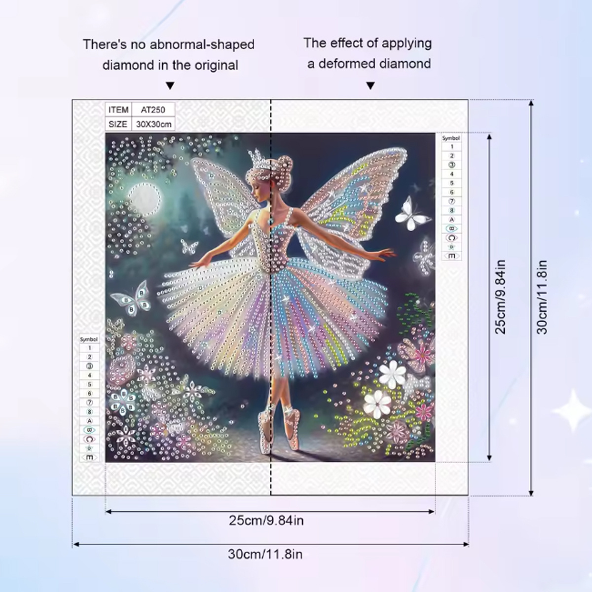 Butterfly Fairy Pattern Series - огляд і ціна Embroidery Embellishments