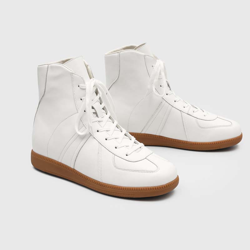 Men Classic Spliced High Top C - огляд і ціна Guipure Lace Panel