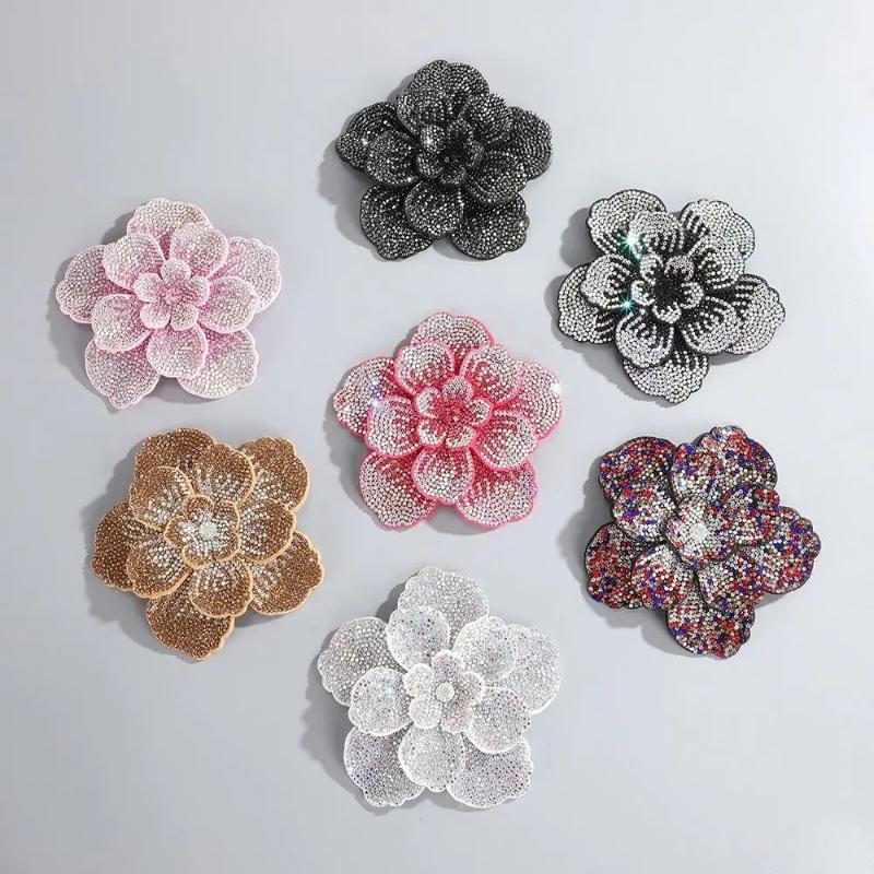 1pc Three-dimensional Camellia - огляд і ціна Craft Embellishment