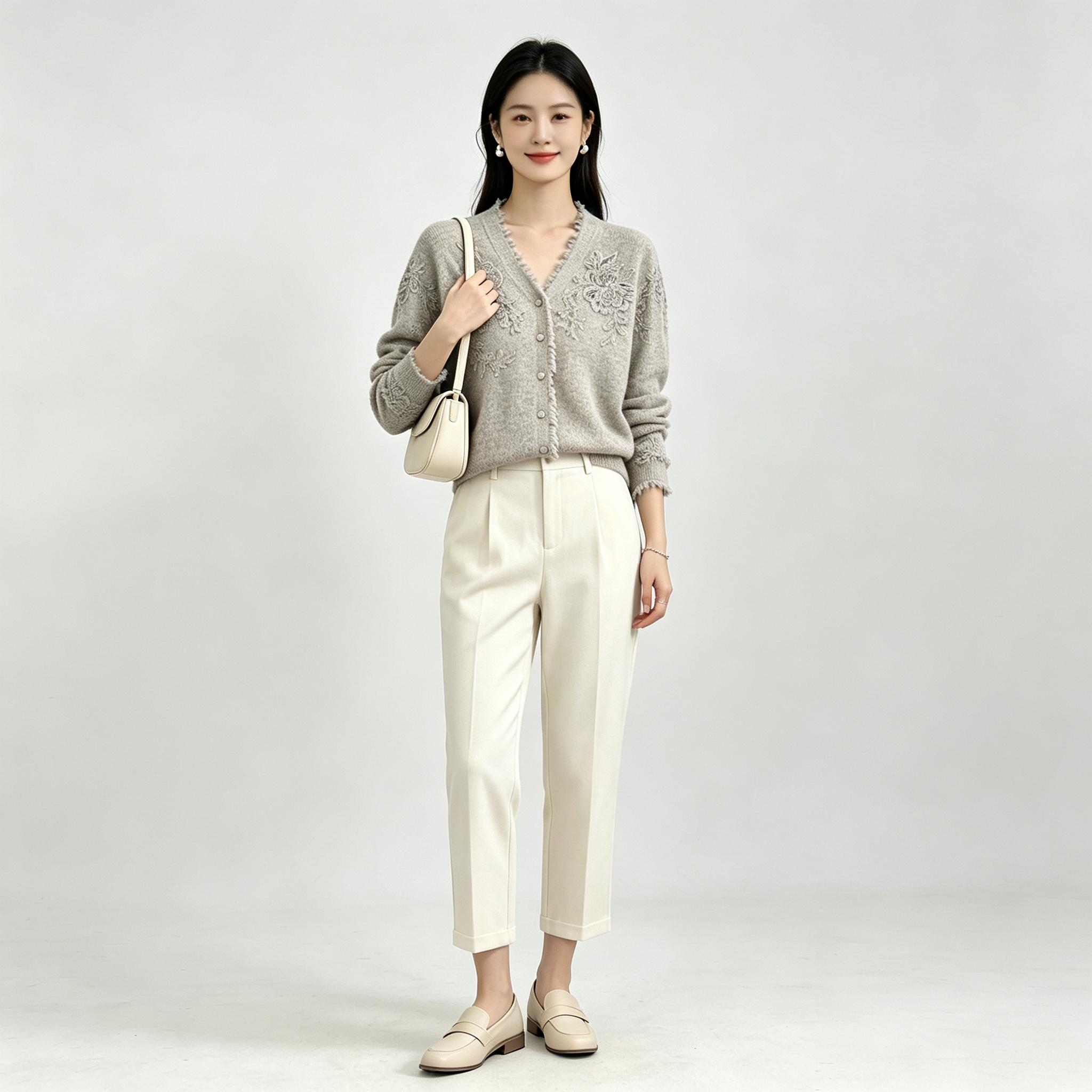 Women V‑Neck Knit Cardigan Flo - огляд і ціна Tassel Fringe Trim
