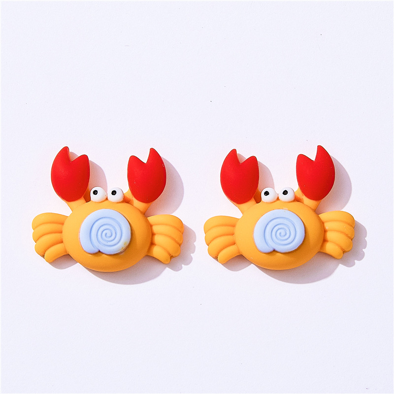 10pcs Marine Beach Style Crab  - огляд і ціна Christmas Craft Embellishment