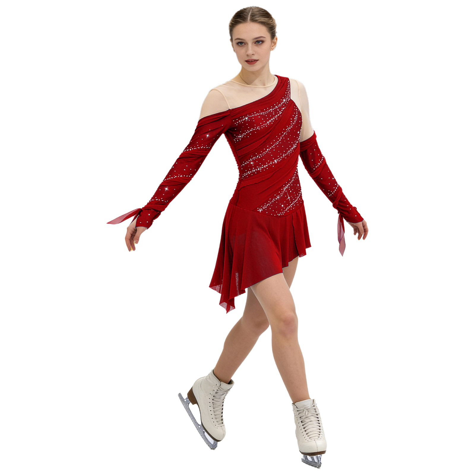 Women Rhinestone Lyrical Dance - огляд і ціна Rhinestone Banding Trim