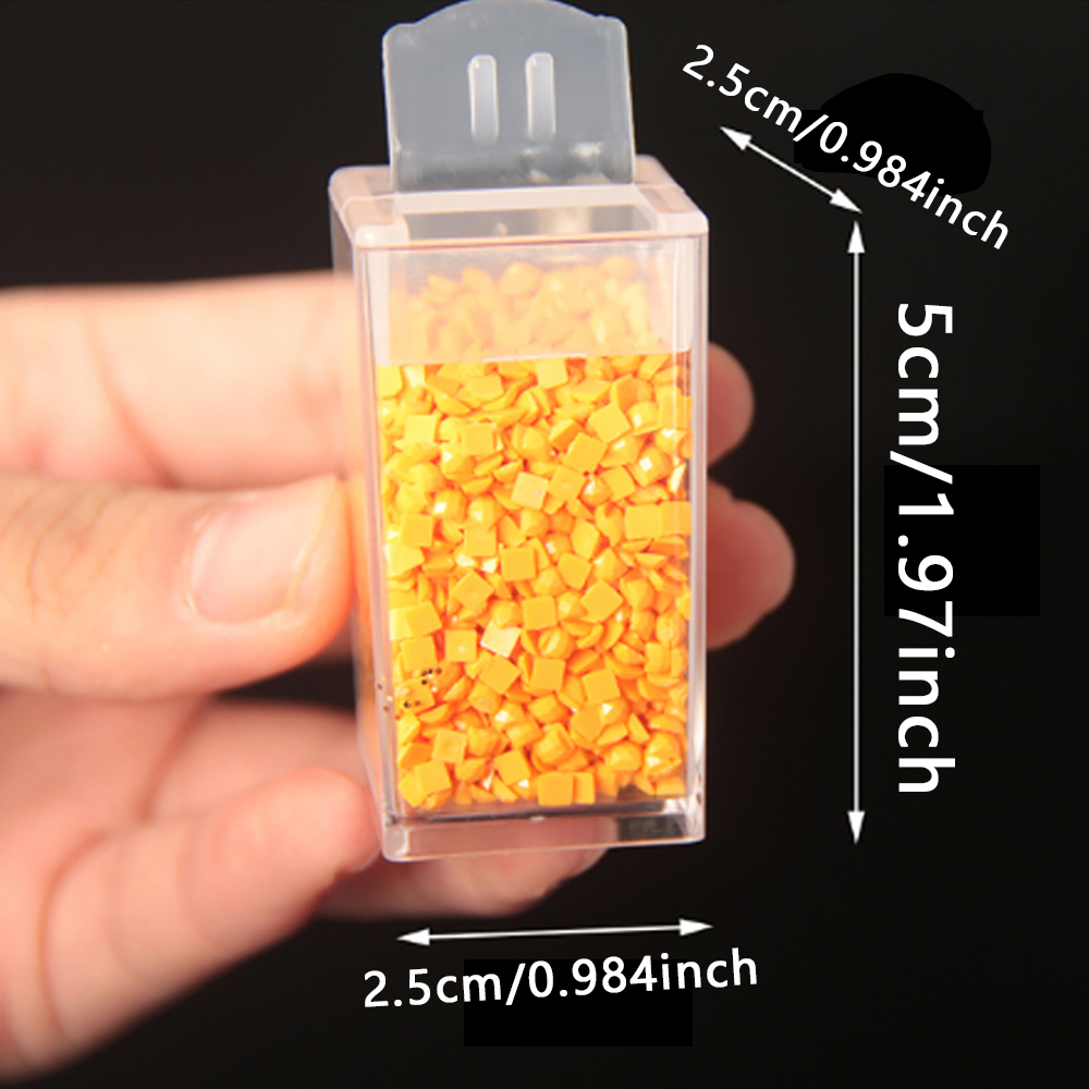 Square Plastic Diamond Paintin - огляд і ціна Craft Embellishment Storage