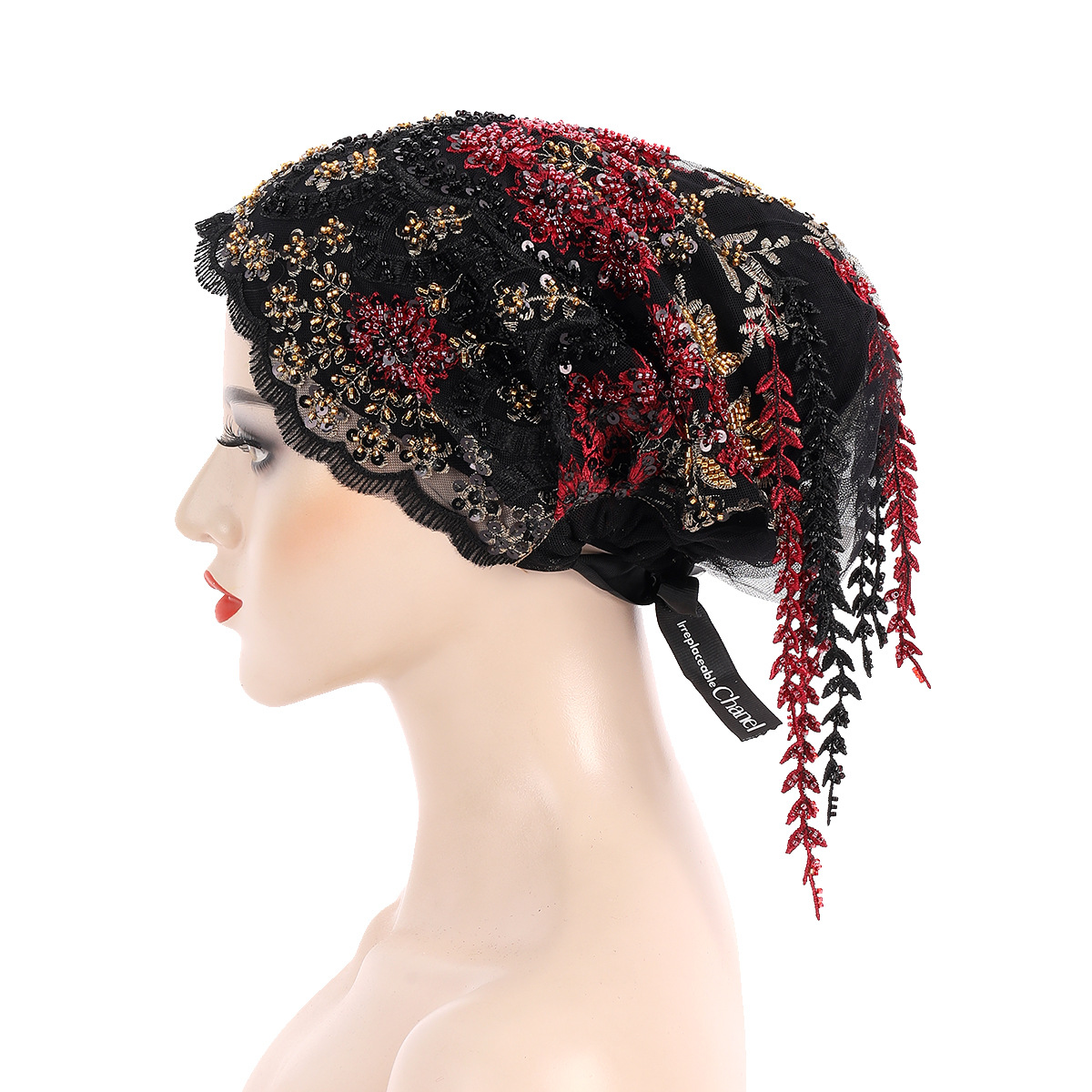 New Ethnic Tassel Headscarf Be - огляд і ціна Tassel Fringe Trim