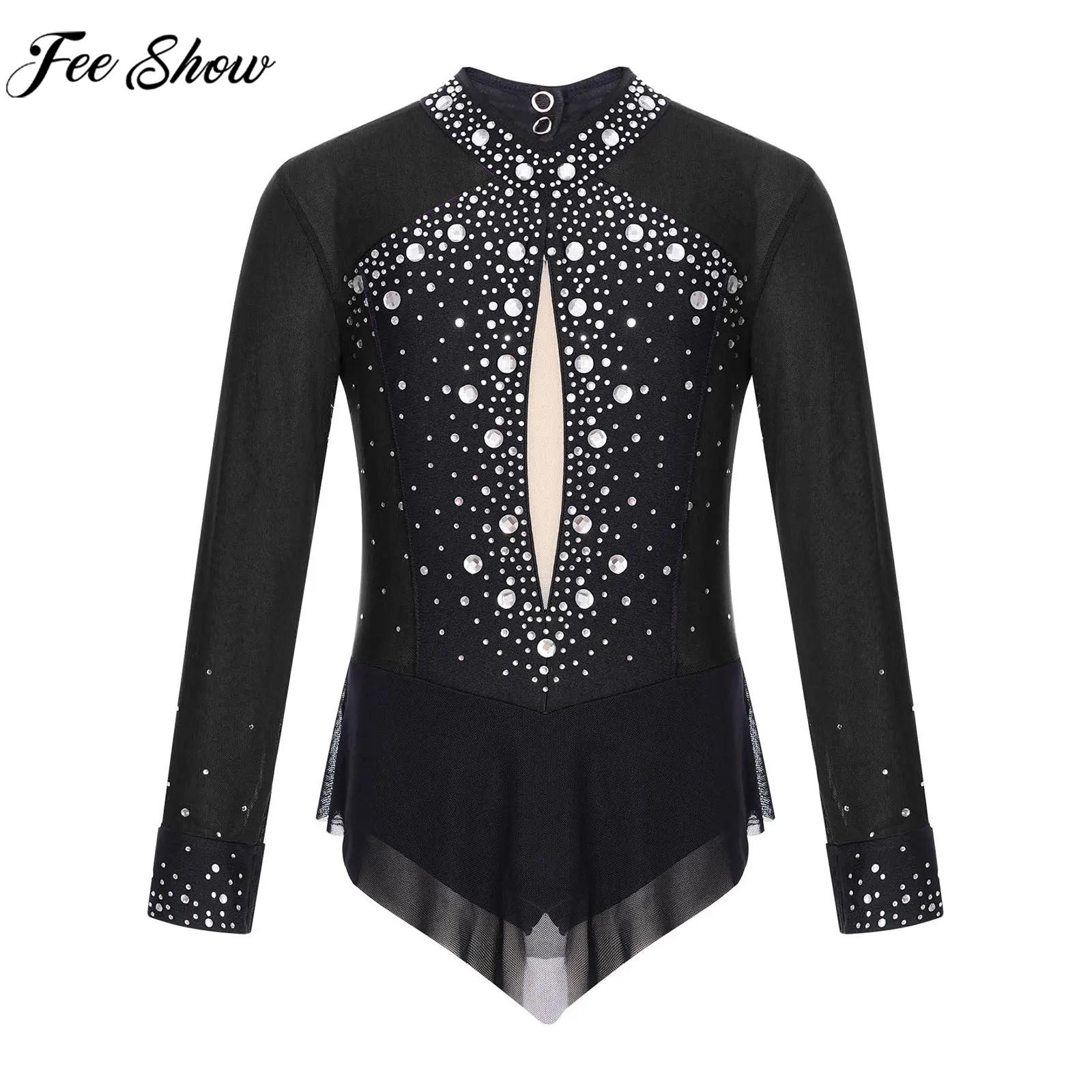 Children Girl Figure Skating C - огляд і ціна Rhinestone Banding Trim